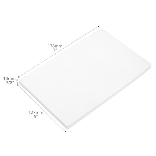 QWORK Monoprinting Print Plate, 5" X 7" Gel Plate, Art Plate, Reusable Gel Printing Plate, Printmaking Supplies
