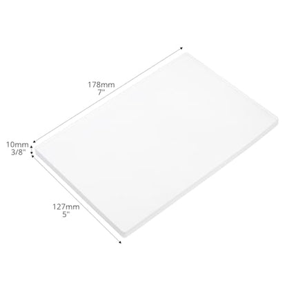 QWORK Monoprinting Print Plate, 5" X 7" Gel Plate, Art Plate, Reusable Gel Printing Plate, Printmaking Supplies
