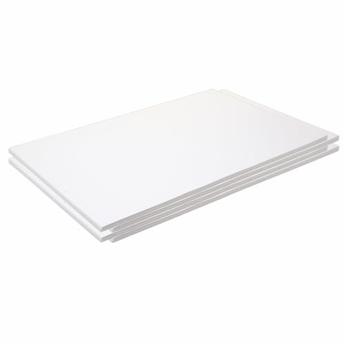 Colorations 12" x 18" Mediumweight White Construction Paper - 200 Sheets, Bulk Pack Art Paper, Arts and Crafts, School Supplies, Drawing, Coloring, Painting, 3D Art
