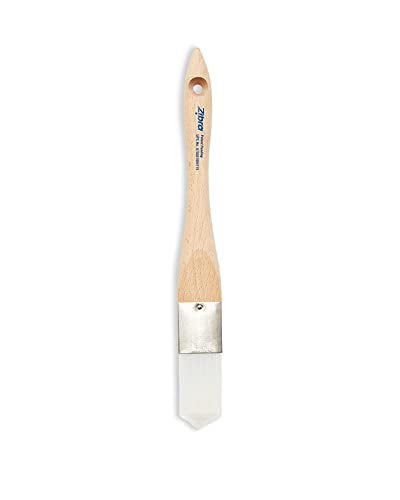 Zibra 3 PC Detail Paint Brush Set with Assorted Paint Brushes for Murals, 1" Square, Round, Triangle