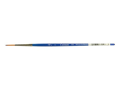 Winsor & Newton Cotman Water Colour Series 222 Short Handle Synthetic Brush, SH #2 - size: SH #2, style: Series 222 Designer Round