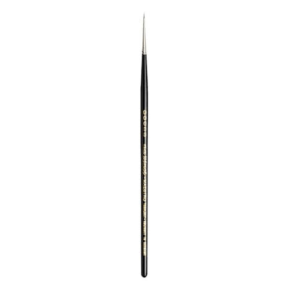 da Vinci Watercolor Series 10 Maestro Paint Brush, Round Kolinsky Red Sable, Size 5/0 - size: Size 5/0, style: Round Series 10