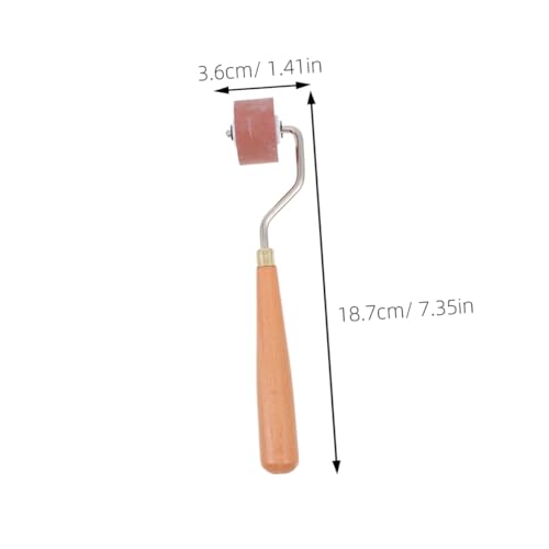 DOITOOL 2pcs Printmaking Rubber Roller Set for Ink Lightweight Inking Tool for Art Prints Stamping and Block Printing Suitable for Watercolor and Acrylic
