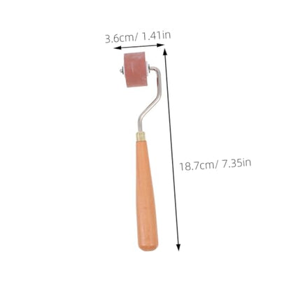 DOITOOL 2pcs Printmaking Rubber Roller Set for Ink Lightweight Inking Tool for Art Prints Stamping and Block Printing Suitable for Watercolor and Acrylic