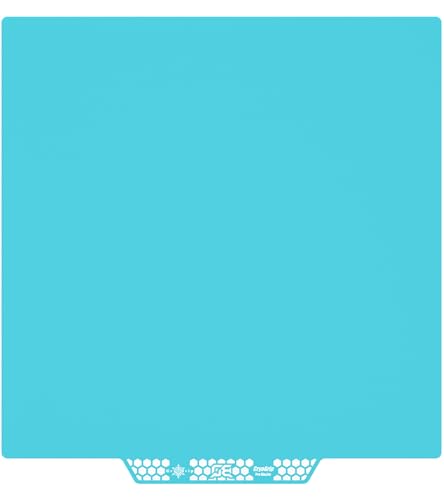 BIGTREETECH BIQU Cryogrip Pro Glacier for Voron 350 3D Printer 356x356MM Double Sided FineTextured Build Plate High Adhesion Heated Bed Cover Upgrade Removable Easy Clean Spring Steel Sheet - style: Glacier(Voron 350)