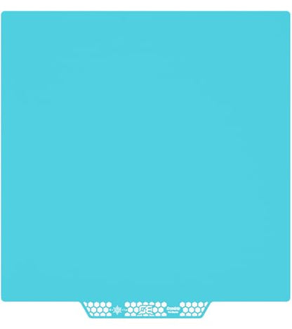 BIGTREETECH BIQU Cryogrip Pro Glacier for Voron 350 3D Printer 356x356MM Double Sided FineTextured Build Plate High Adhesion Heated Bed Cover Upgrade Removable Easy Clean Spring Steel Sheet - style: Glacier(Voron 350)