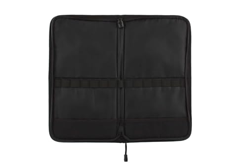 Creative Mark Folding Paint Easel & Travel Case - 13" Long - Compact Brush Holder Organizer for Long Handled Paintbrushes - Durable Paint Brush Bag for Storage - Holds up to 20 Brushes