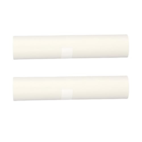 Rengue Sketching Tracing Paper 8in x 25 Yards 2 Rolls Translucent Vellum Paper Roll with Proof Surface for Drawing Sewing Calligraphy Pattern Transfer