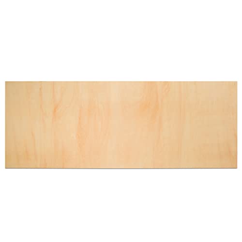 Birch Painting Panel 18 x 48 x 3/4-inch, Pack of 1 Large Wood Canvas Boards for Painting, Blank Sign for Wall Art Sets, by Woodpeckers - size: 18 x 48