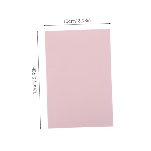 5pcs Rubber Carving Blocks Linoleum Carving Tools Engraved Blocks Speedball Speedy Carve DIY Crafts - color: Pink