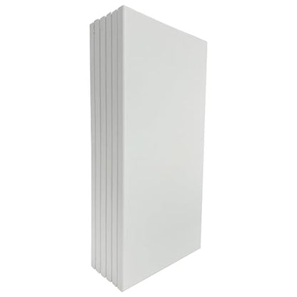 Artist's Loft 6 Count 10” x 20” Super Value Canvas Necessities - Acid Free Cotton Canvas for Paint, Acrylic, & Oils - 1 Pack - size: 10 x 20 inches