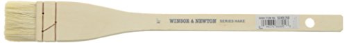 Winsor & Newton Hake Wide Flat Wood Handle Brush - 11/2 inch - size: 1½ inch, style: Hake Wide Flat