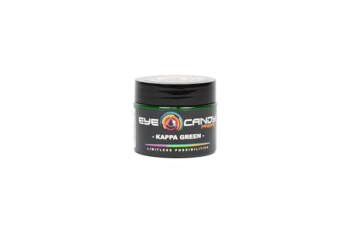Eye Candy Resin Pigment Paste – Highly Pigmented Epoxy Color, 2 oz, Solid Non-Metallic, Mixable for Custom Shades (Kappa Green) - color: Kappa Green