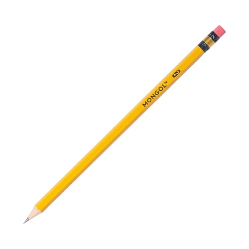 Mongol Classic Incense Cedar #2 Pencil - 12-Pack – Pre-sharpened, European Graphite Core, US Grown Cedar, Smudge Free Eraser – Nontoxic PMA Certified - size: 1 Count (Pack of 12)