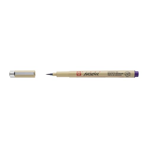 Sakura - Pigma Brush - Purple - color: Purple