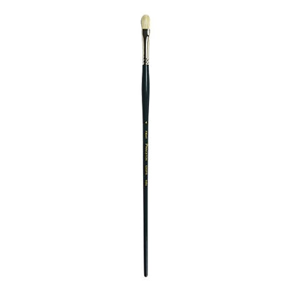 Princeton Ashley Filbert Brush, Natural, Long Handle, Size 4, 1 Count - size: Size 4