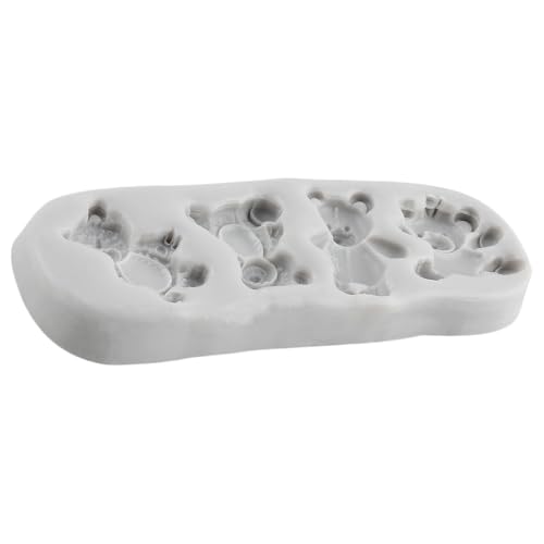 Bear Silicone Molds Animal Polymer Clay Mold for DIY Crafts Epoxy Resin Casting Air Dry Polymer Clay Plaster Jewelry Making - color: Style C