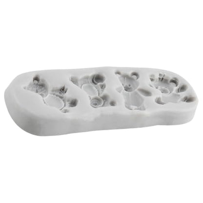Bear Silicone Molds Animal Polymer Clay Mold for DIY Crafts Epoxy Resin Casting Air Dry Polymer Clay Plaster Jewelry Making - color: Style C