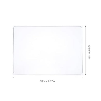 KOMBIUDA Gel Printing Plate for Crafts and Painting Tools, 18x13cm Soft Non-Stick Gel Press Monoprinting Pad for ’s Art Supplies and DIY Printmaking Projects