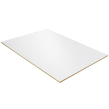 Creative Deco 10 x MDF Board Sheet White | 12 x 8 | Perfect for Home Decor, Arts and Crafts, Painting, DIY Projects, Laser Cutter, CNC Machine, Scroll Saw, Stenciling, Pyrography