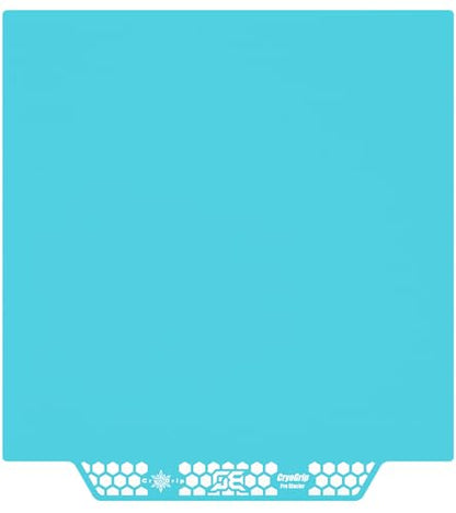 BIQU Cryogrip Pro Glacier 235x235MM Build Plate for Adventurer 5M/5M Pro, Ender-3/V3/Pro/V2 Neo, Creality-K1/K1C, Ender-5/5 Pro, Kobra Neptune 3 Pro, etc. 3D Printers Double Sided Fine Textured Plate - style: Glacier(235×235MM)