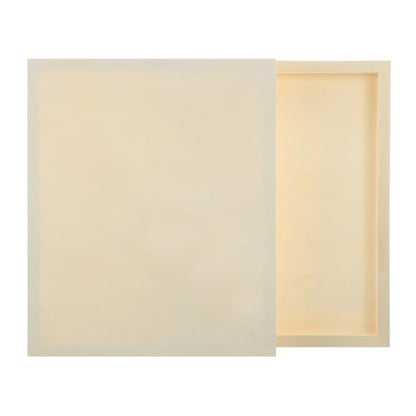 MECCANIXITY 2 Pack Wood Canvas Boards, 10x12 Inch Art Canvases Square Unfinished Wood Panel for Painting, Crafts, DIY Projects, Pouring Art - size: 10x12 Inch