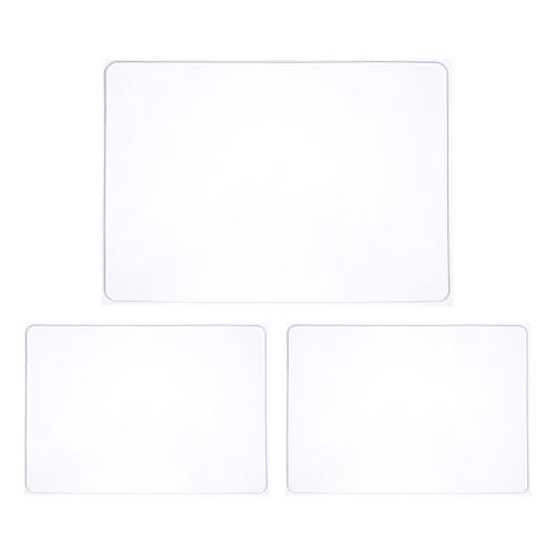 FAVOMOTO 3pcs Gel Printing Plate Set for Art Projects and Monoprinting, Reusable Artist Gel Plates with A4 and A5 Sizes for Printmaking Crafting and DIY Creative Printing