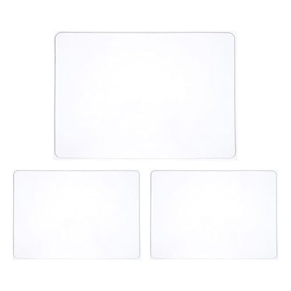 FAVOMOTO 3pcs Gel Printing Plate Set for Art Projects and Monoprinting, Reusable Artist Gel Plates with A4 and A5 Sizes for Printmaking Crafting and DIY Creative Printing