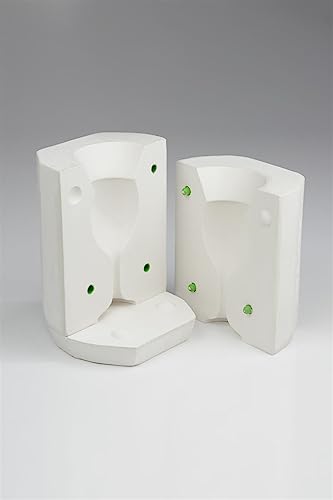 Plaster Mold for Slip Casting Goblet Pottery Mold for Ceramic and Porcelain Clay 6 oz Capacity