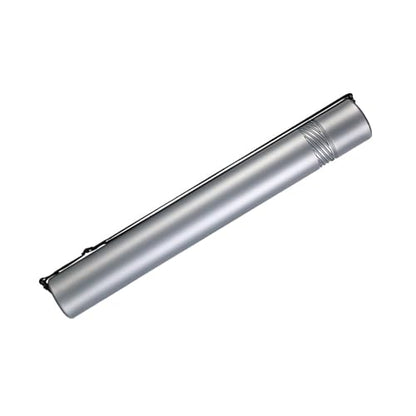 Professional Telescoping Art and Poster Tube Adjustable Shoulder Strap, Document Tube with Carrying Strap Artwork Cylinder - color: silver gray