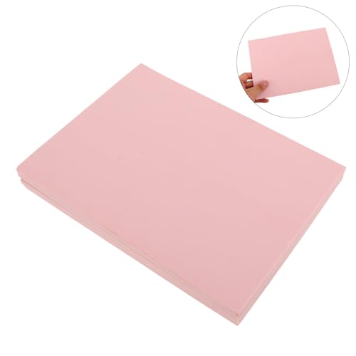 SHOWERORO 4pcs Pink Rubber Linoleum Carving Blocks 20x15cm for Printmaking Stamps Crafts, Easy Carving and Versatile for Techniques, for Outdoor Art Projects and DIY Printmaking