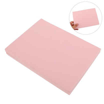 SHOWERORO 4pcs Pink Rubber Linoleum Carving Blocks 20x15cm for Printmaking Stamps Crafts, Easy Carving and Versatile for Techniques, for Outdoor Art Projects and DIY Printmaking