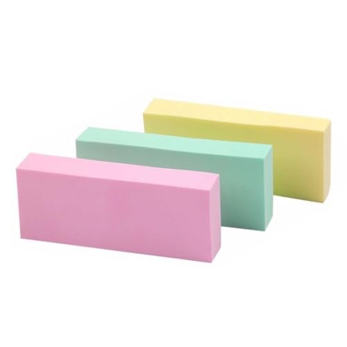 Special Sponge for Brushes 3-Pack Water Absorbing Art Painting Sponges for Watercolor and Gouache Soft and Durable 2.63X1.08X1.18 Inches