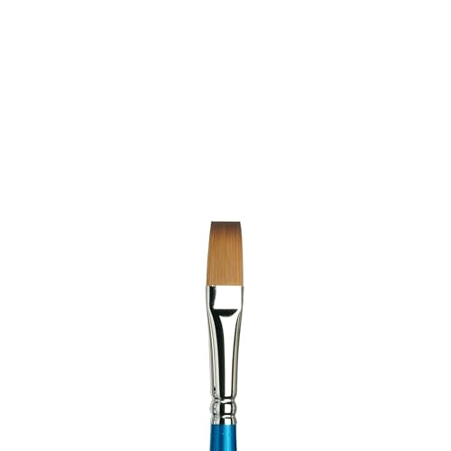 Winsor & Newton Cotman Short Handle Brushes, Set of 4, (Round 1, 4, & 6, One Stroke 3/8") - size: Set of 4, style: Round 1, 4, & 6, One Stroke 3/8"