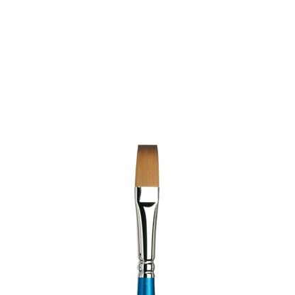 Winsor & Newton Cotman Short Handle Brushes, Set of 4, (Round 1, 4, & 6, One Stroke 3/8") - size: Set of 4, style: Round 1, 4, & 6, One Stroke 3/8"