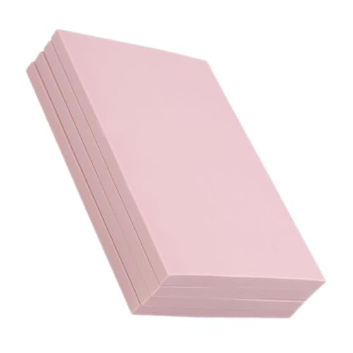 jojofuny 4pcs Professional Linoleum Blocks for Carving Printmaking DIY Carving Material Soft Stamp Kit Smooth Surface
