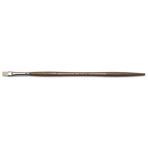 Winsor & Newton Artists' Oil Synthetic Brush, Bright #4 - style: Bright #4