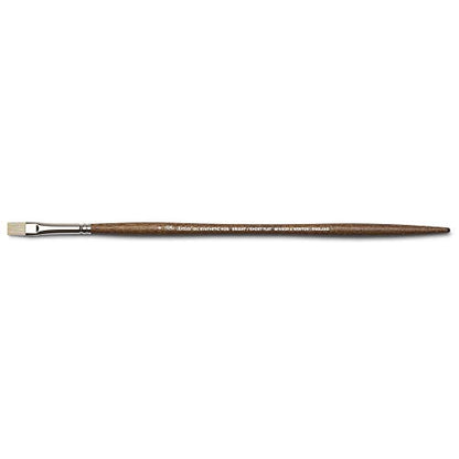 Winsor & Newton Artists' Oil Synthetic Brush, Bright #4 - style: Bright #4