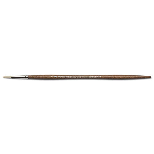 Winsor & Newton Artists' Oil Synthetic Brush, Round #3 - style: Round #3