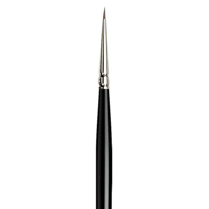 da Vinci Watercolor Series 10 Maestro Paint Brush, Round Kolinsky Red Sable, Size 3/0 (36802) - size: Size 3/0, style: Round Series 10