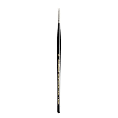 da Vinci Watercolor Series 10 Maestro Paint Brush, Round Kolinsky Red Sable, Size 0 (100) - size: Size 0, style: Round Series 10