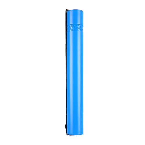 Telescoping Poster and Document Storage Tube, Extendable Carrying Case, Portable Art and Holder for Architect and Artist - color: Blue