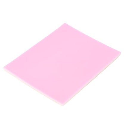 Generic Rubber Carving Block Rubber Stamp Carving Block Printmaking 20x15cm Premium for Intricate Designs with Smooth Firm Texture for Stamp Making and Art Projects (Pink White) - color: 1
