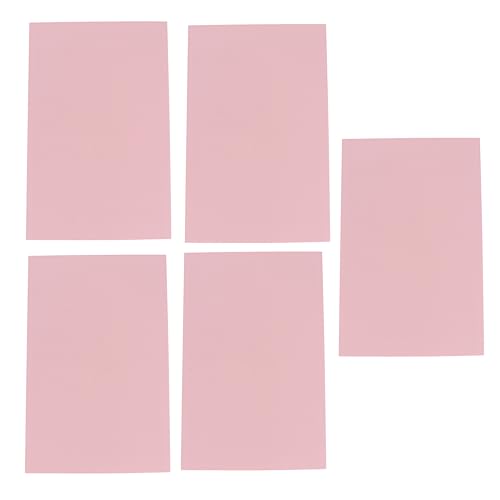 Veemoon 5pcs Rubber Carving Blocks for Stamp Making Soft Smooth Edges for Easy Handling for Crafts and Art Projects Versatile Stamp Accessories