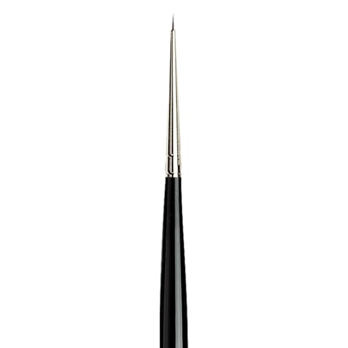 da Vinci Watercolor Series 10 Maestro Paint Brush, Round Kolinsky Red Sable, Size 10/0 (36809) - size: Size 10/0, style: Round Series 10