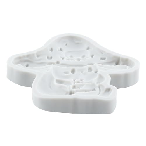 Mushroom Polymer Clay Mold Mushroom Silicone Resin Molds for DIY Crafts Epoxy Resin Casting Air Dry Polymer Clay Plaster Jewelry Making - color: Style C