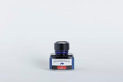 Jacques Herbin 13018T - 30ml Bottle of Ink for Fountain Pens and Rollerball Pens - Bleu des Profondeurs - color: Deep Blue, size: 1 fl oz