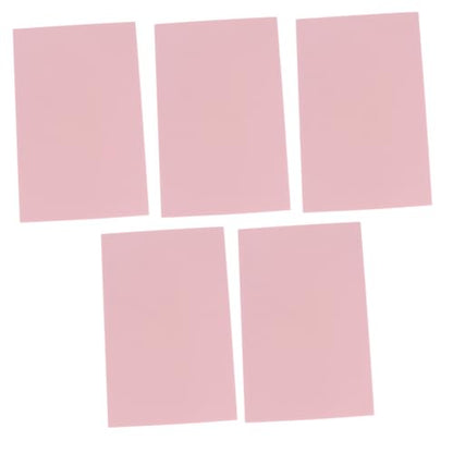 ARTIBETTER 5Pcs DIY Rubber Carving Blocks 15x10x0.6cm Soft Rubber Bricks for Hand Carving Crafts and Printmaking