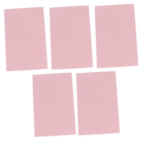 ARTIBETTER 5Pcs DIY Rubber Carving Blocks 15x10x0.6cm Soft Rubber Bricks for Hand Carving Crafts and Printmaking