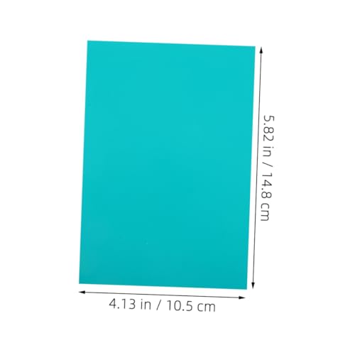 Angoily 6pcs Linoleum Block Printing Carving Plates PVC Engraving Material for Craft Projects Versatile Art Supplies for Printmaking and Stamping - size: 14.80X10.50X0.30CM